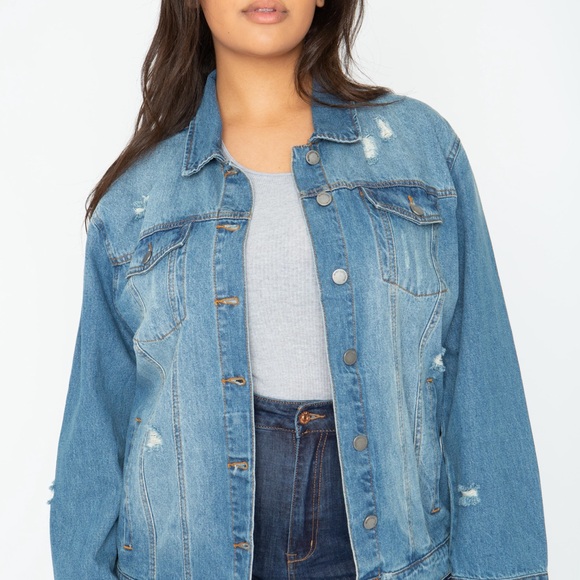 Labor Day Weekend Denim Jacket - Picture 2 of 3